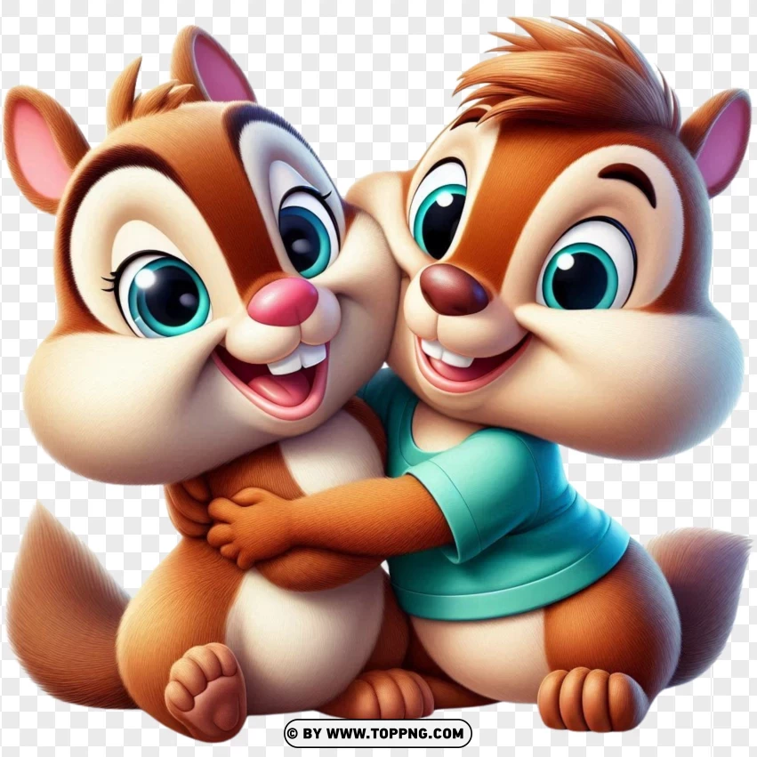 Chip and Dale, cartoon chipmunks, Disney characters,Chip and Dale adventures, Chip and Dale images, Chip and Dale PNG, Chip and Dale stickers