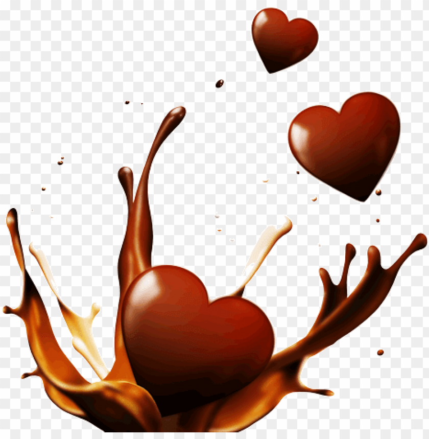 chocolate bar, flow, heart, drink, paint, splash, love