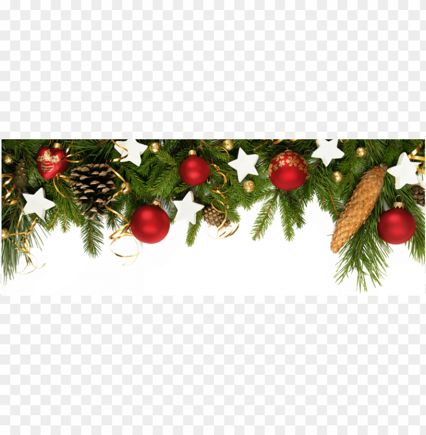 christmas top border