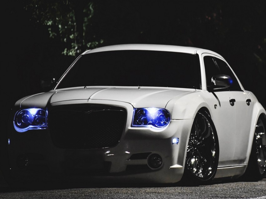 chrysler 300c, chrysler, car, xenon, tuning