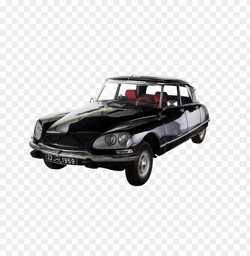 transport, cars, citroën, citroën ds black, 