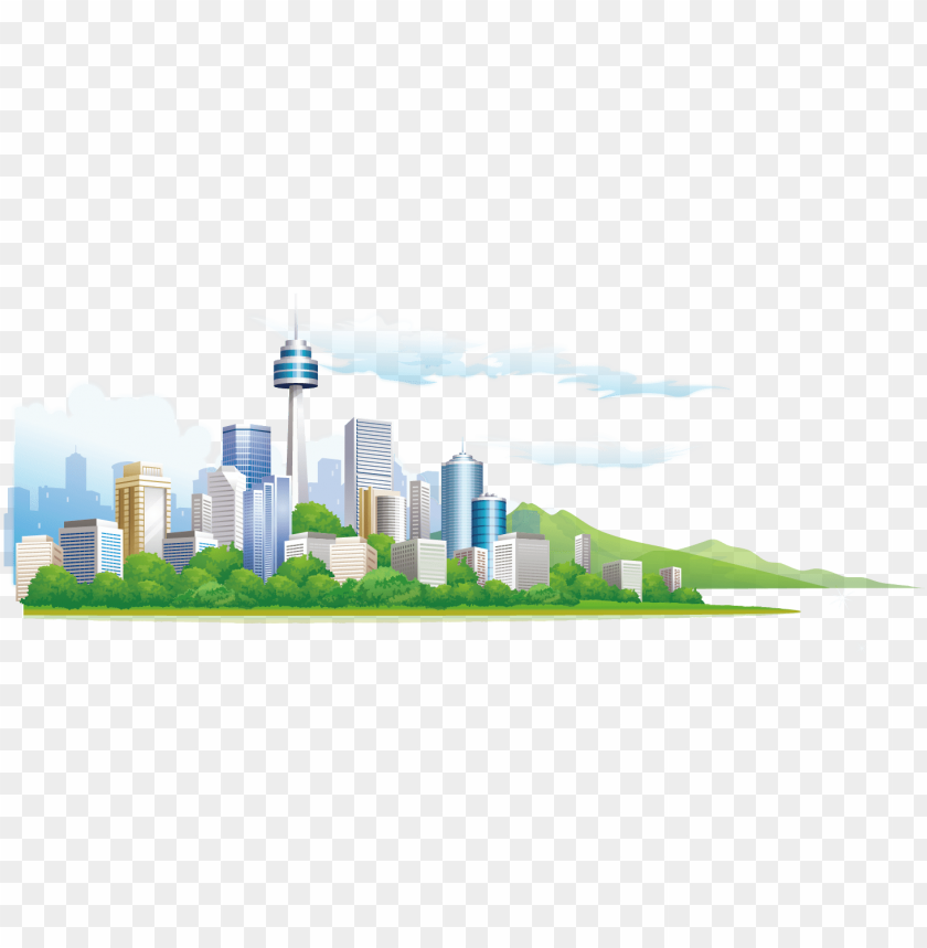 town, vector illustration, drawing, banner, pattern, office, isolated