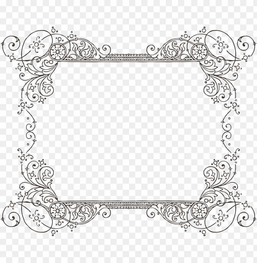 illustration, decor, fancy lines, paisley, texture, vintage border, line