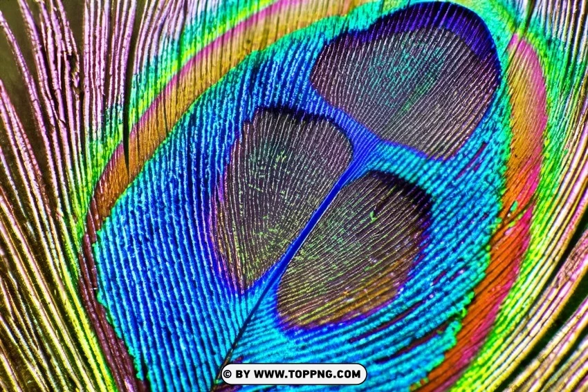 Close-up Photography Free Peacock Feather Picture On Textured PNG Transparent Background