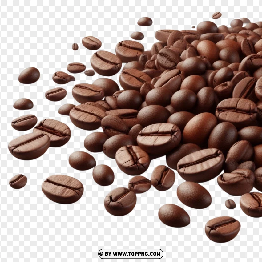 Coffee Beans , Roasted Coffee, Coffee PNG,Coffee Branding , Coffee Packaging , Heap , Fresh 