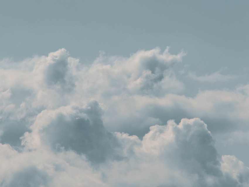 clouds, porous, gray, sky