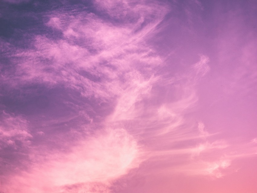 Clouds Sky Sunset Porous Light Background