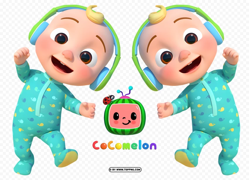 Cocomelon Baby Characters Images PNG Transparent Background