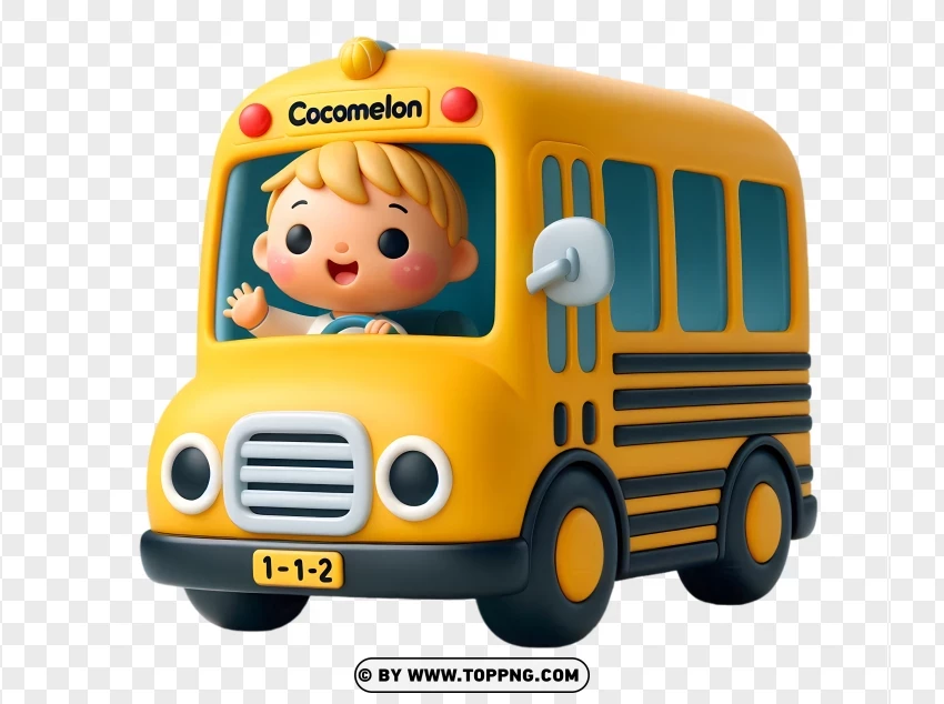 cocomelon, school, bus, cartoon, baby,kids