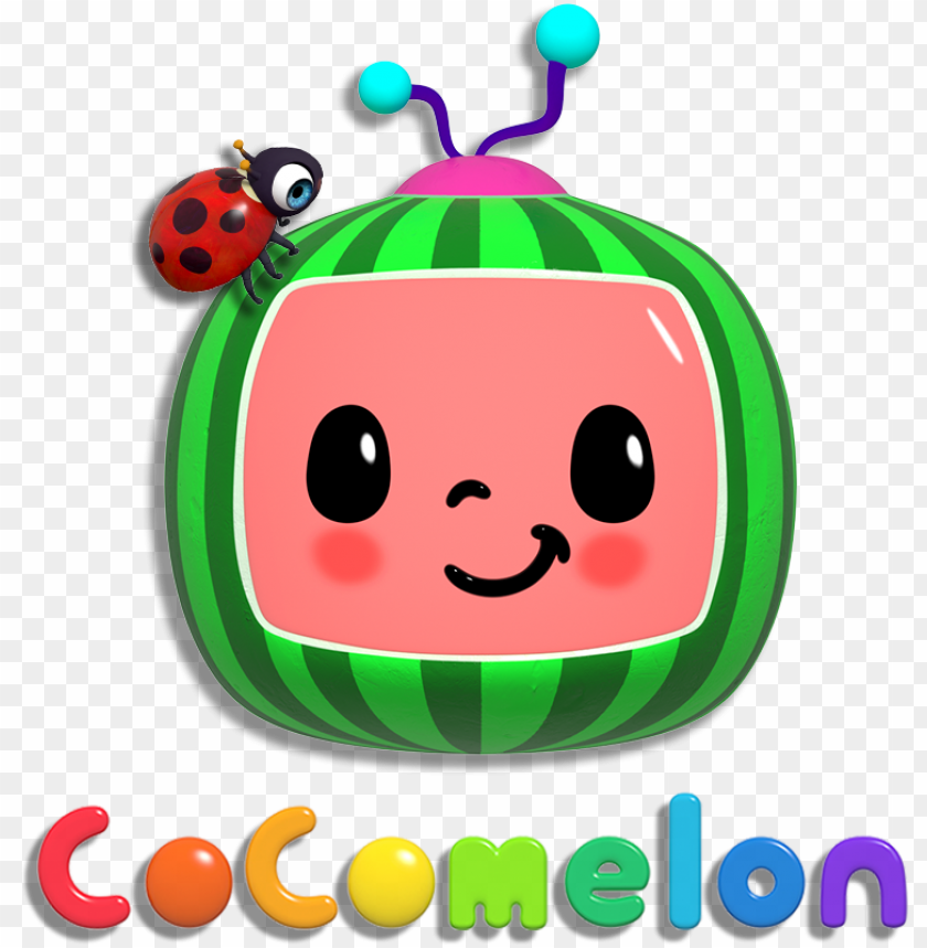 Cocomelon Logo Clipart PNG Transparent Background