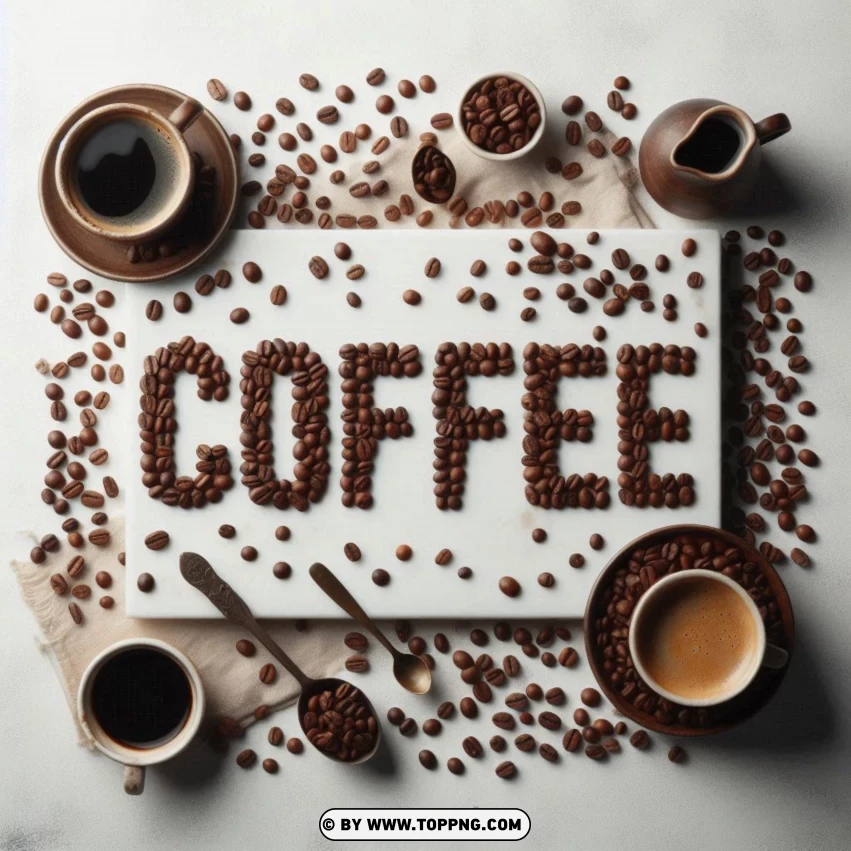 coffee,  beans,  grains,text, Typography, Design, coffee lover