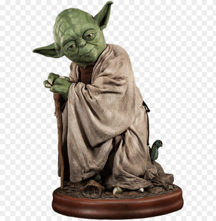 Yoda figure, collectible statue, character model, fantasy decor, pop culture, resin sculpture, figurine art