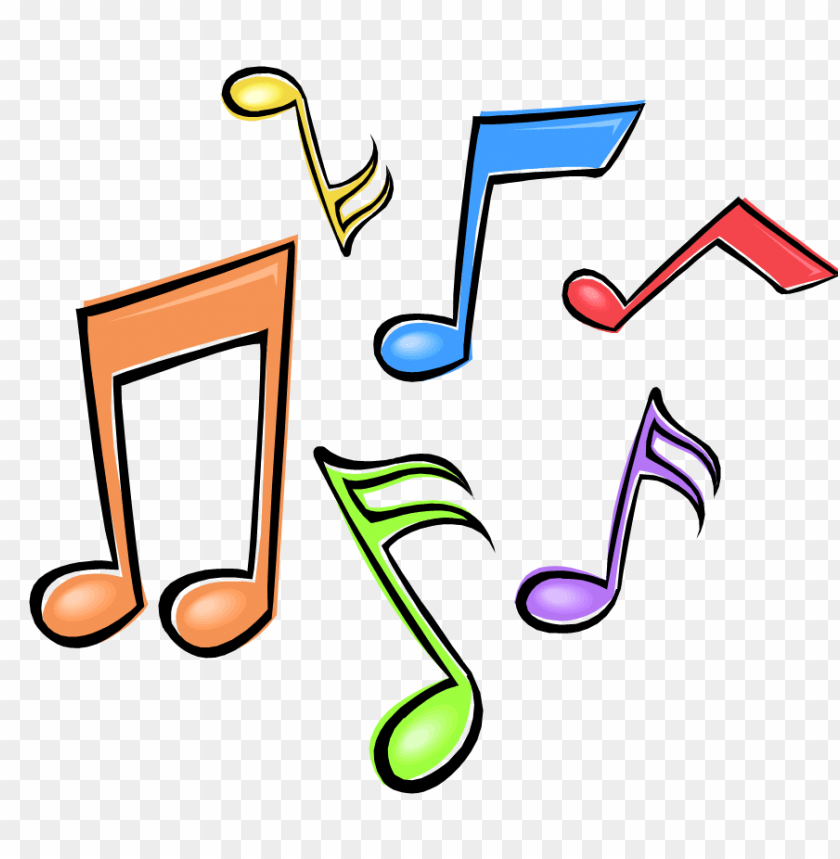 musical notes, colorful music symbols, sound representation, note icons, music visuals, stylized notes, artistic music elements