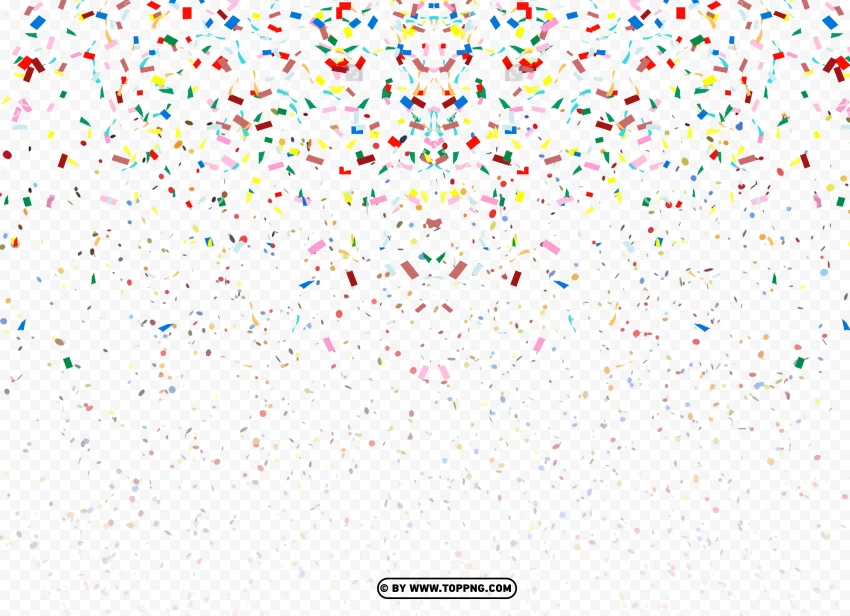 Colorful Confettis Clipart Images PNG Transparent Background