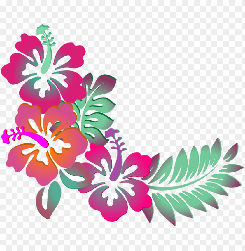 colorful floral corner borders png, color,border,borders,colorful,floral,corner