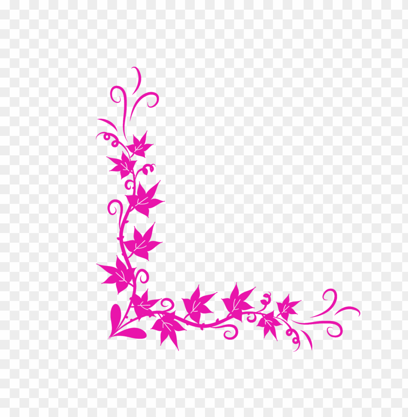 colorful floral corner borders png, color,border,borders,colorful,floral,corner