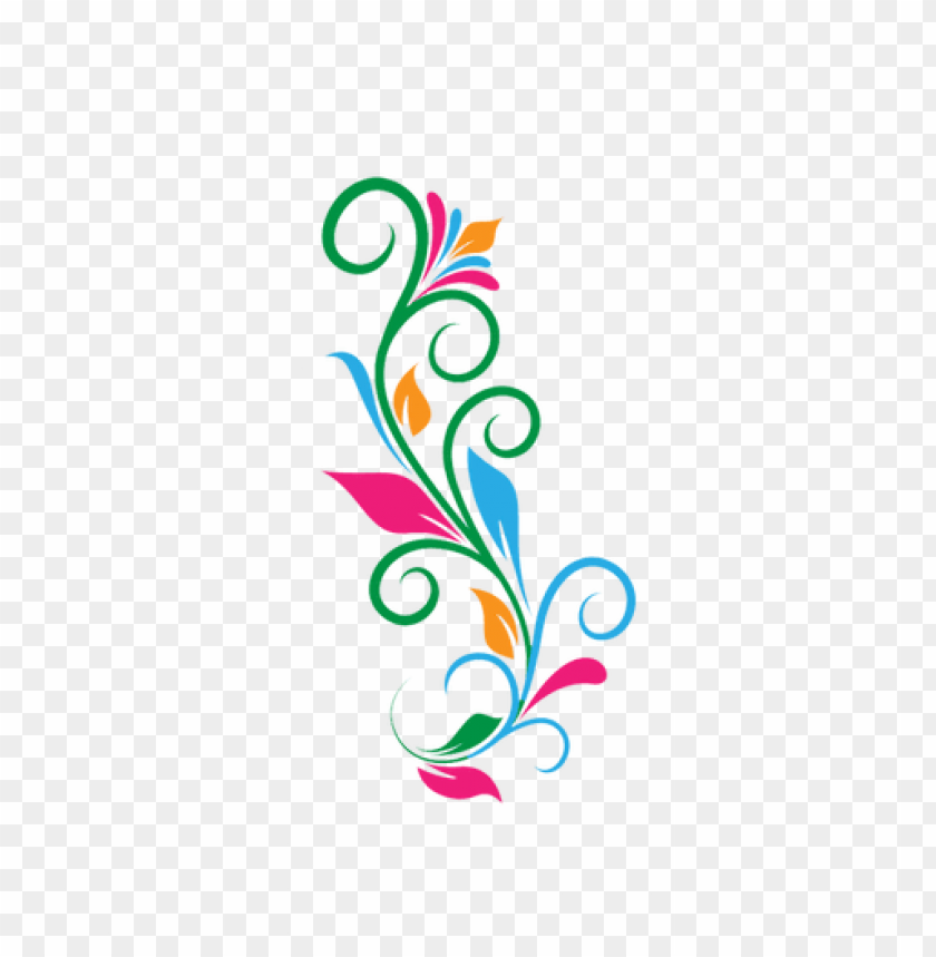 colorful floral corner borders png, color,border,borders,colorful,floral,corner