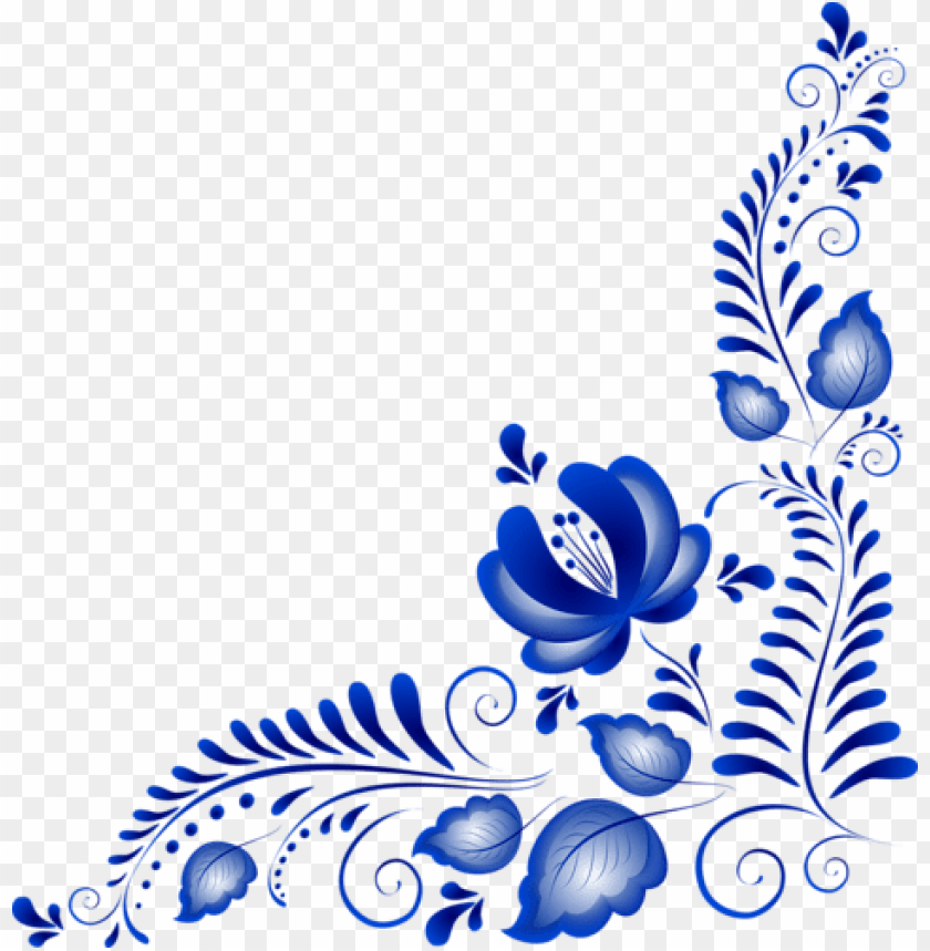 colorful floral corner borders png, colorful,png,floral,border,borders,color