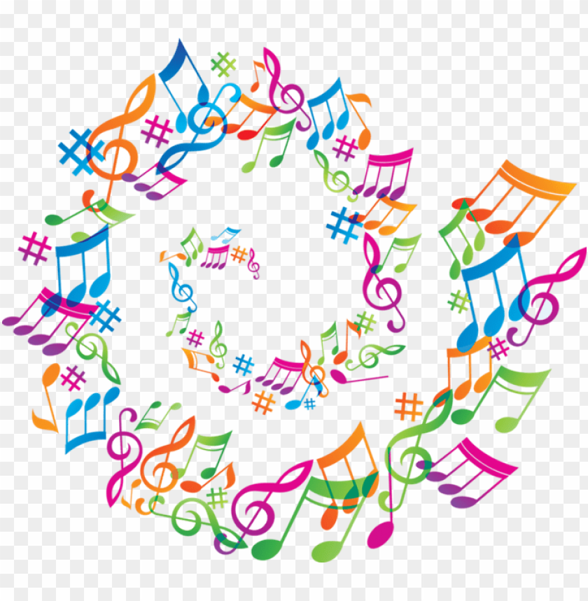 colorful music png, colorful,color,music,png