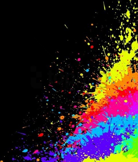 colorful paint splash, splash,paint,color,colorful