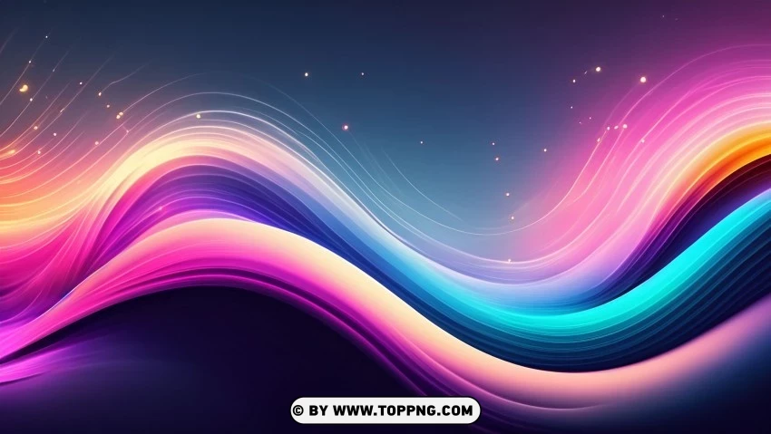 abstract, wave, background, colorful, rainbow, gradient, lines