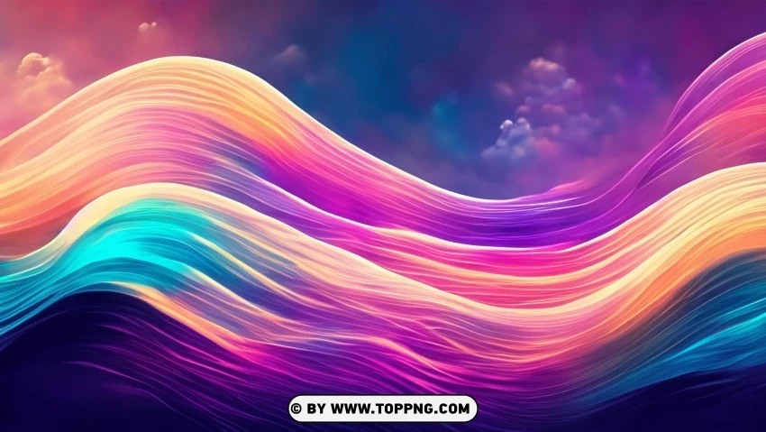 abstract, wave, background, colorful, rainbow, gradient, lines