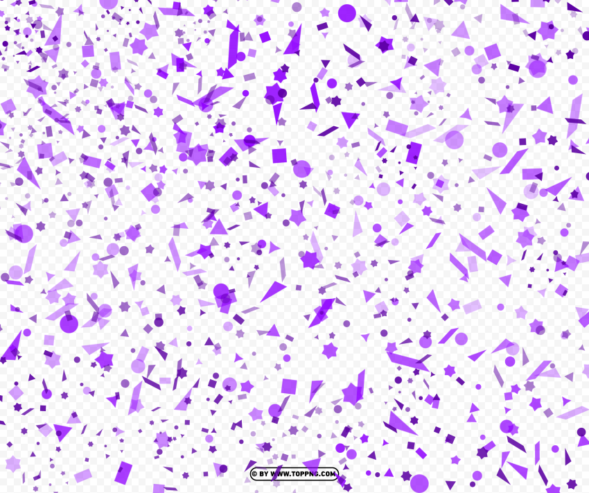 confetti purple geometric forms png , Confetti png,Confetti png transparent,Png confetti,Transparent background confetti png,Transparent confetti png,Party confetti png