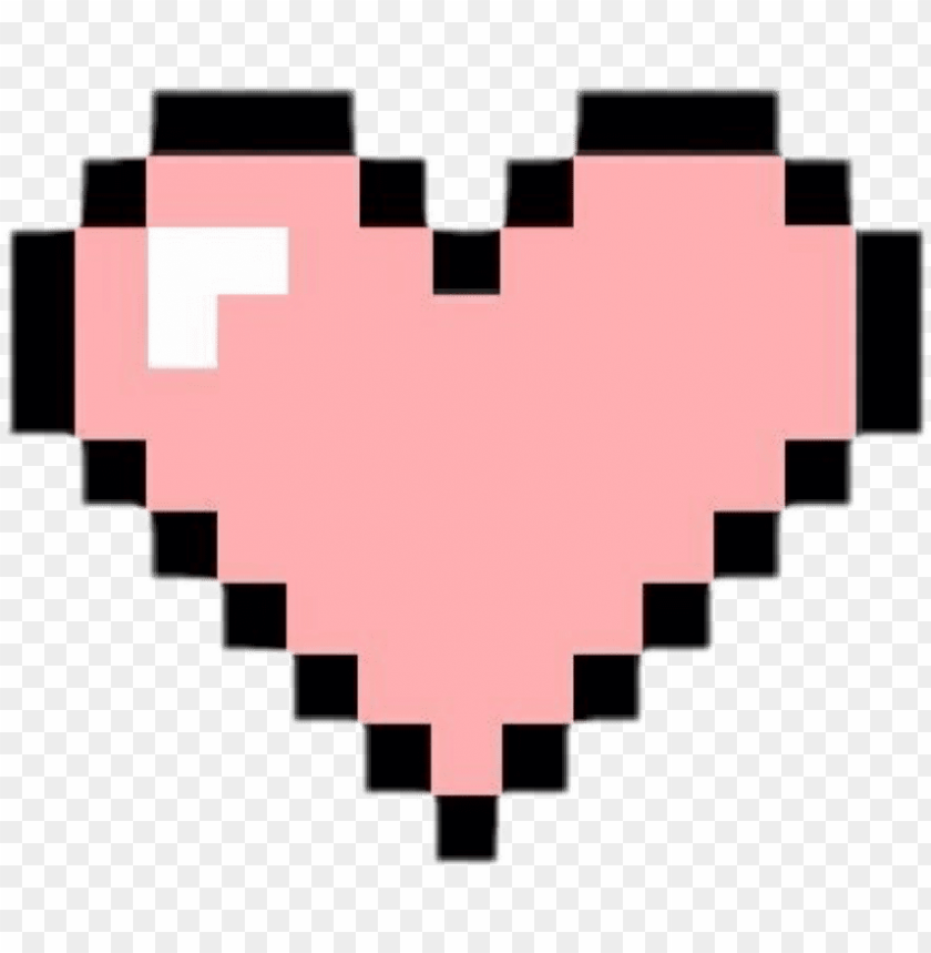 heart, heart outline, pixel, hear, retro, heart shape, 8-bit