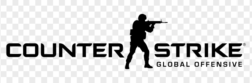 Counter Strike Game Logo PNG Transparent Background