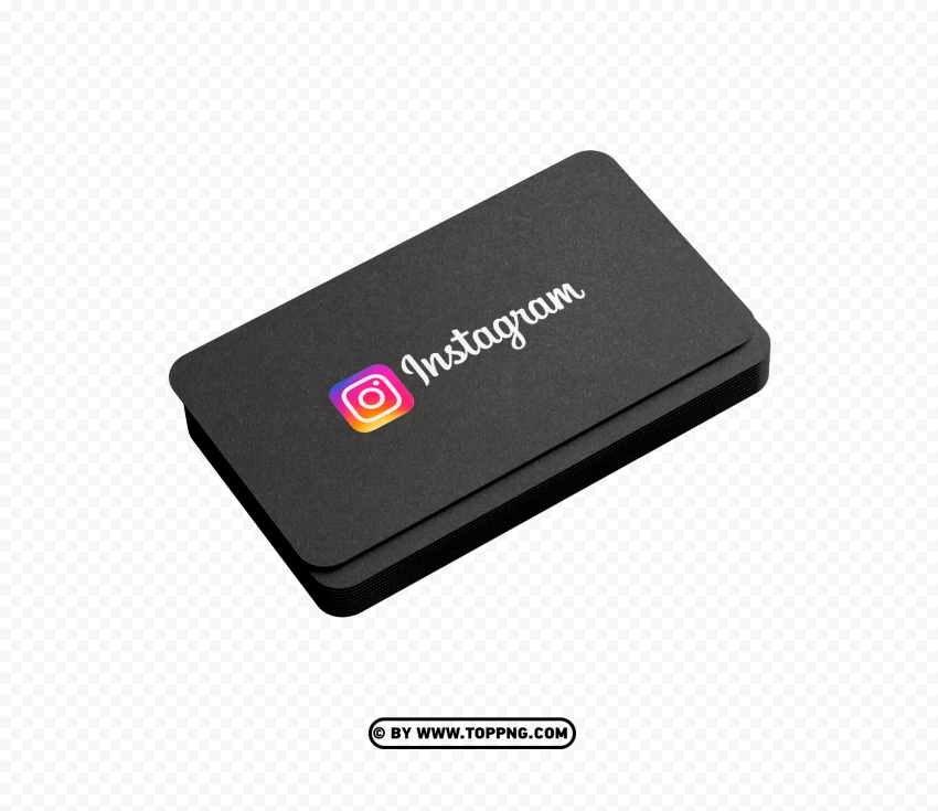 Creative Instagram Icon For Business Cards PNG Transparent Background