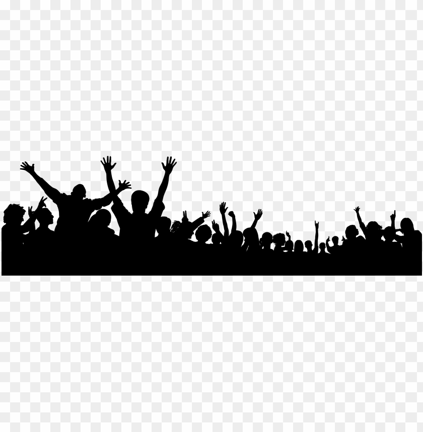 Crowd PNG Transparent Background