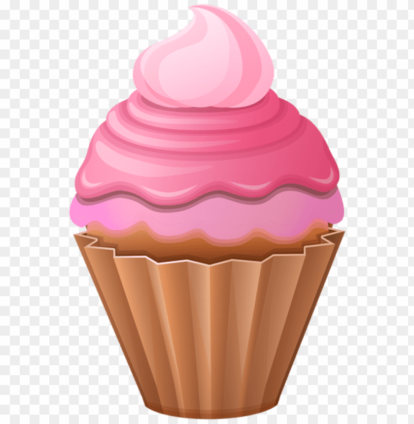 cupcake, pink frosting, dessert, sweet treat, baked goods, confections, pastries