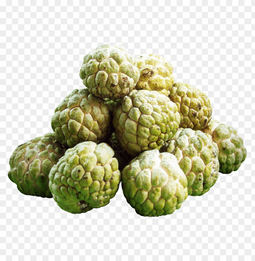 Custard Apple PNG, fruit, tropical, sweet