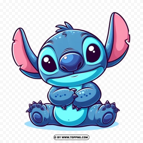 Cute Stitch PNG Transparent Background