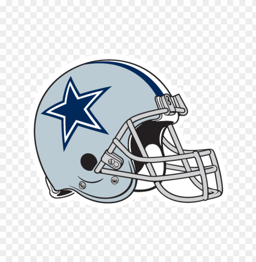 Dallas Cowboys Helmet Vector PNG Transparent Background