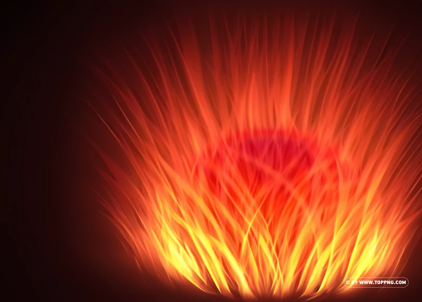 Dancing Flames A Fiery Display Of Light And Heat PNG Transparent Background