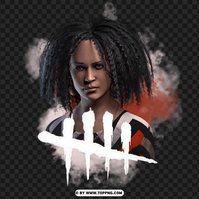 Dead By Daylight Élodie Rakoto Survivor Character PNG Transparent Background