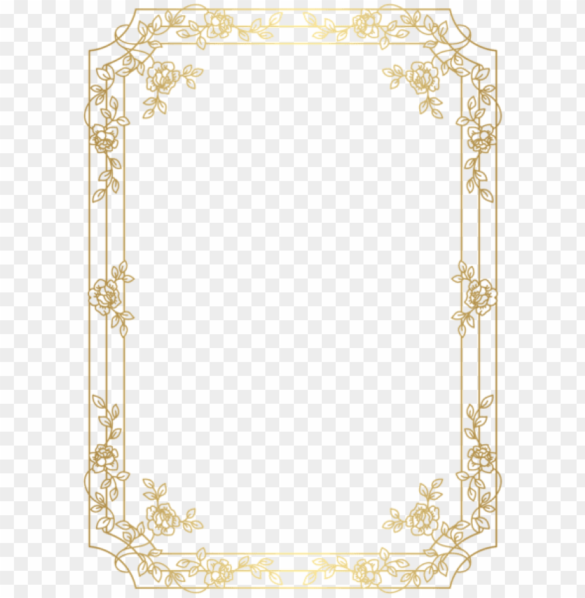 deco border frame png