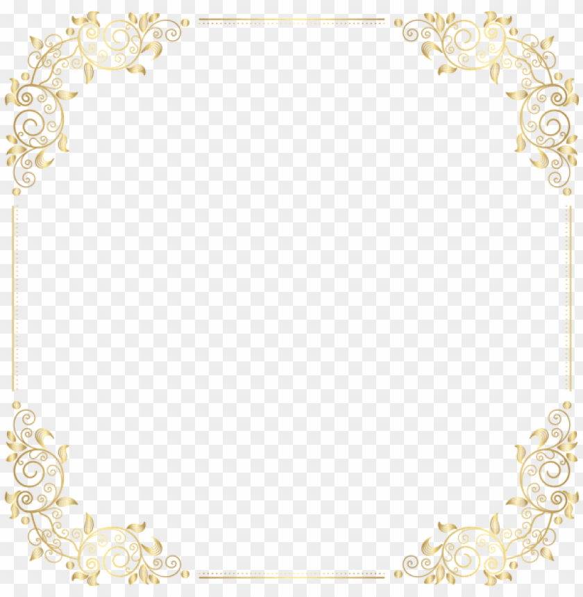 deco border frame png