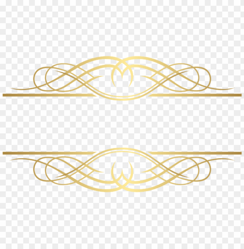 deco element gold png