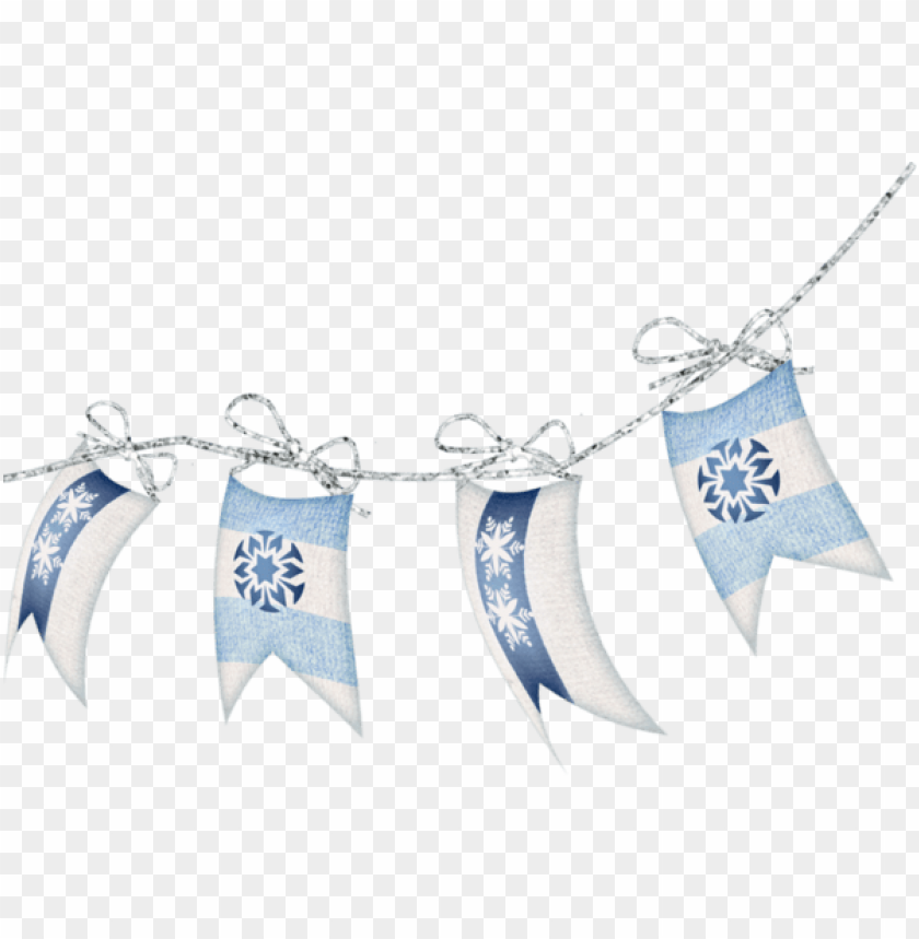 Winter Decorations, Snowflakes, Banners, Holiday Party, Blue Theme