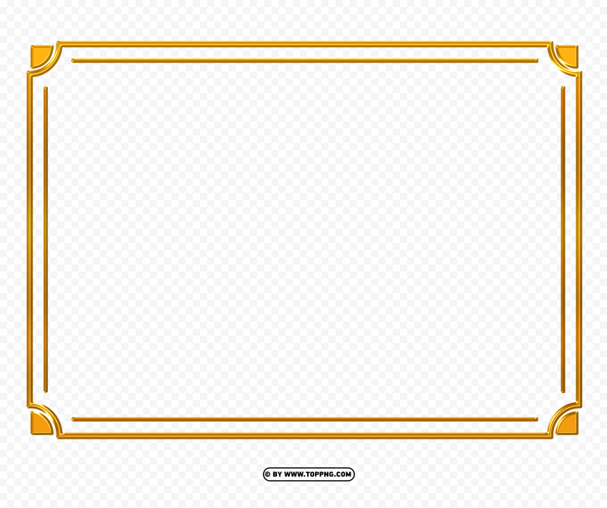 Decorative Corners Frame Border Images PNG Transparent Background