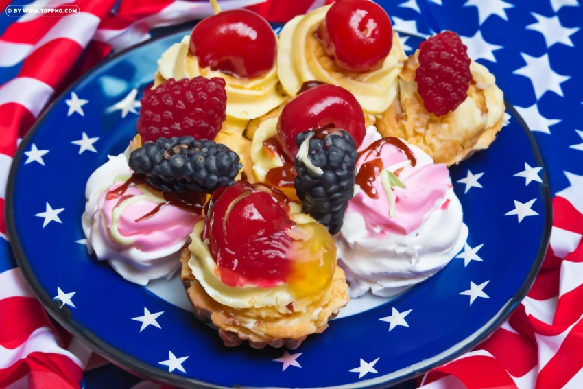 Delicious Independence 4th Of July Dessert Ideas In Stunning S PNG Transparent Background