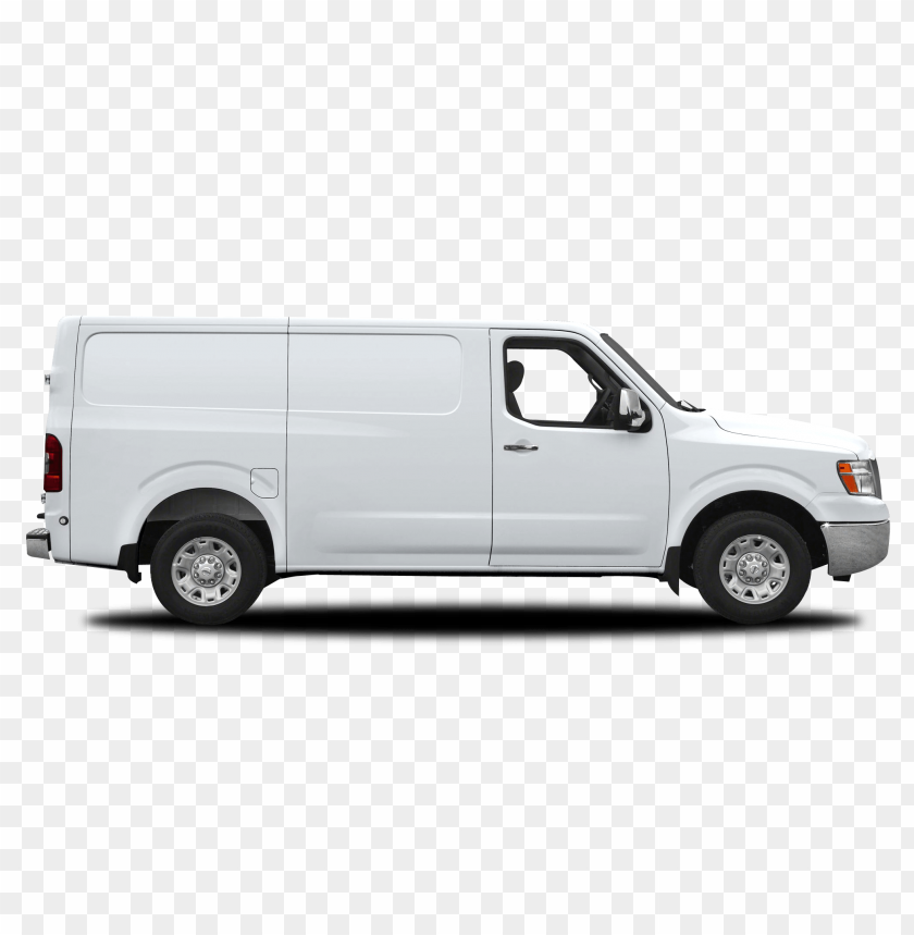 Van, White Transport Van PNG, delivery, vehicle