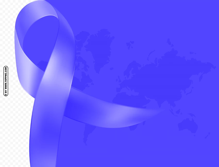 Design Of Esophageal Cancer Template With Ribbon PNG Transparent Background