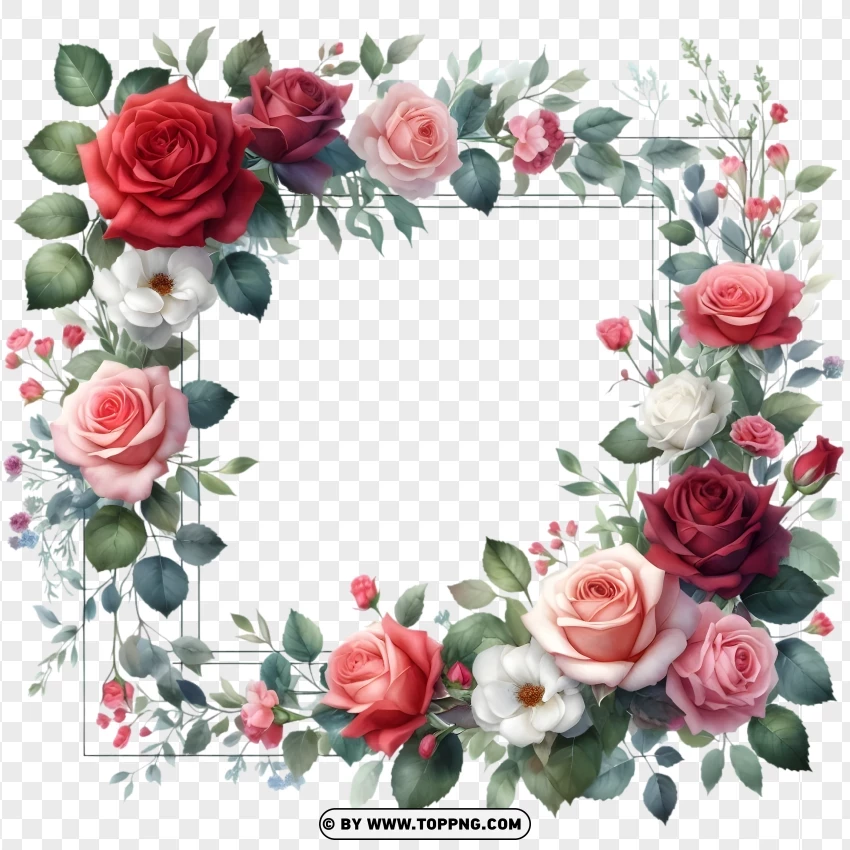 Floral border templates, Wedding borders, Flower border, Floral border clipart, Floral border background, Border, Border frame