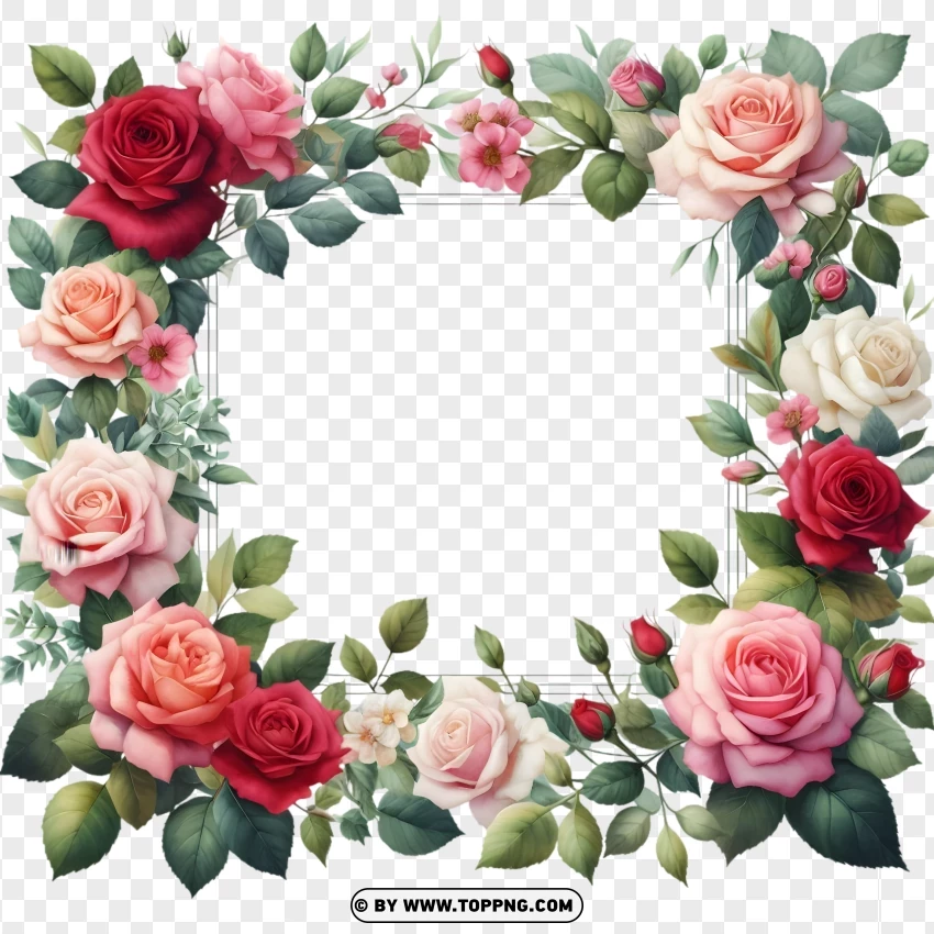 Floral border templates, Wedding borders, Flower border, Floral border clipart, Floral border background, Border, Border frame