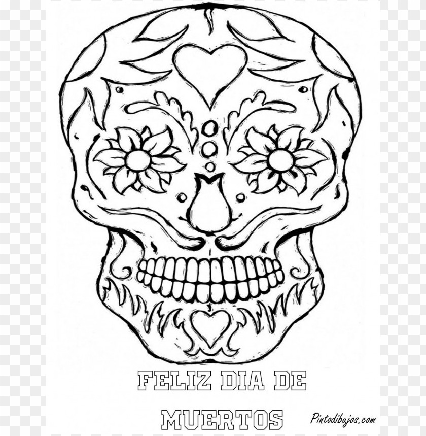 dia de los muertos skull coloring pages colored, page,losmuertos,diadelosmuertos,coloring,coloringpage,coloringpages