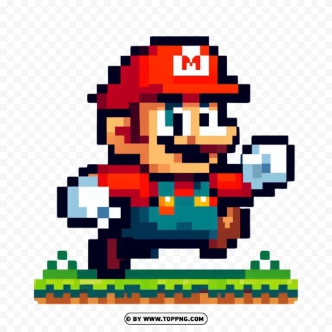 Dibujos Pixelados De Mario PNG Transparent Background