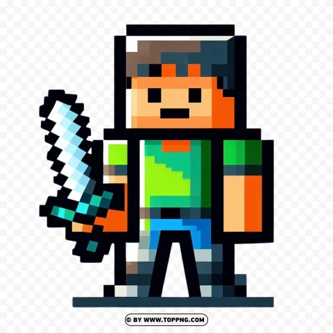 Dibujos Pixelados De Minecraft PNG Transparent Background